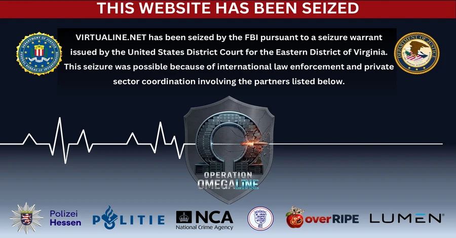 FBI and international police seize bulletproof hosting service Virtualine, accused of shielding criminals